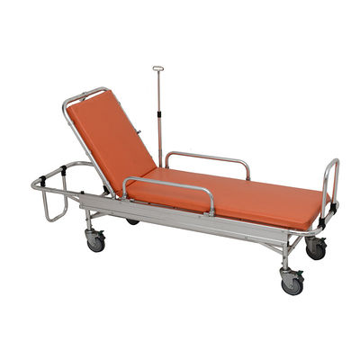 qualità  Orange Automatic Loading Stretcher Wheel Stretcher Hospital Safety Standard fabbrica