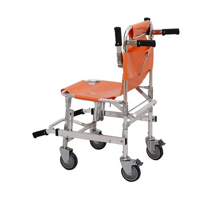 qualità  CE Emergency Evacuation Equipment Folding Stair Stretcher Orange fabbrica