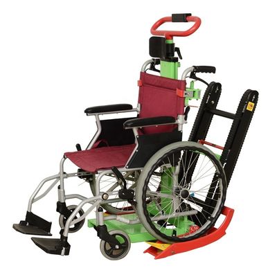 Sedie a rotelle per arrampicata a scala personalizzabile elettrica verde nero