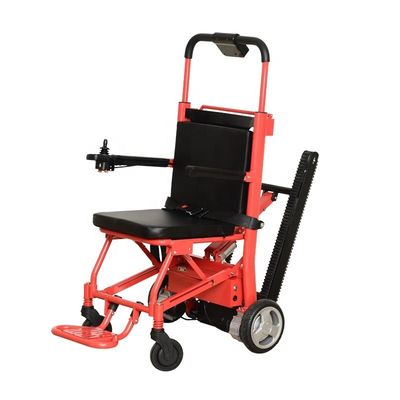 CE Stretcher in lega di alluminio elettrica per la scalata, sedia a rotelle per la mobilità degli anziani