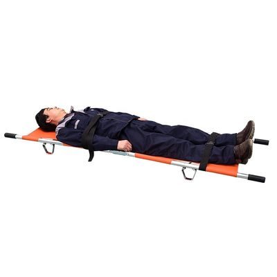 Funzionalità personalizzabile Stretcher in lega di alluminio a quattro pieghe per l'ospedale