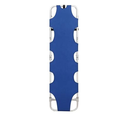 Primo soccorso OEM Stretcher pieghevole con ruote e cinture di ritenuta