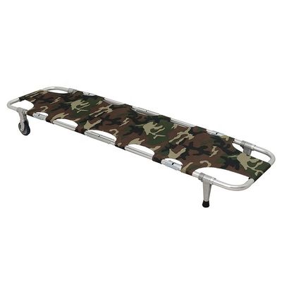 Stretcher pieghevole a quattro pieghe Stretcher di salvataggio pieghevole militare di emergenza