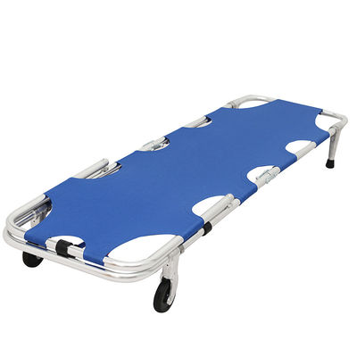 Stretcher pieghevole in alluminio resistente di classe I Stretcher pieghevole portatile