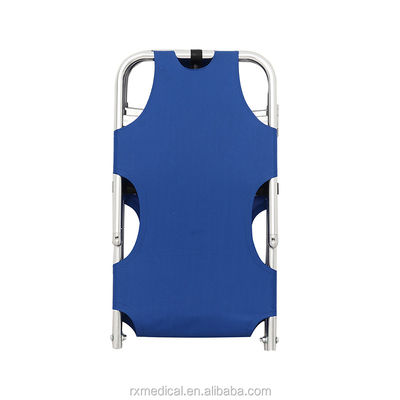 Stretcher pieghevole per strumenti di classe I Stretcher di stoffa pieghevole blu