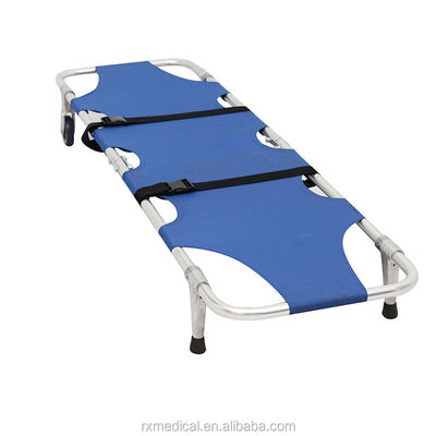 Stretcher pieghevole per strumenti di classe I Stretcher di stoffa pieghevole blu