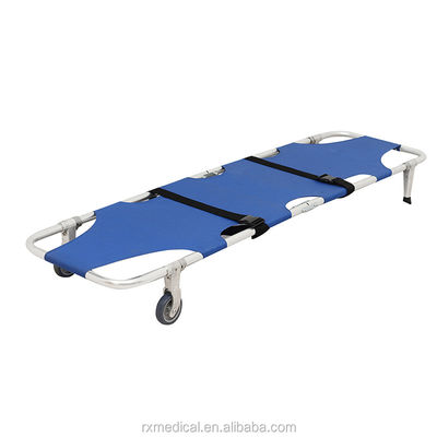 Stretcher pieghevole per strumenti di classe I Stretcher di stoffa pieghevole blu