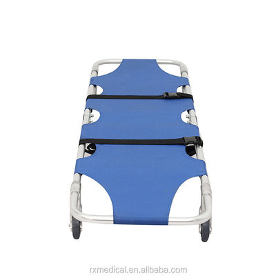 Stretcher pieghevole per strumenti di classe I Stretcher di stoffa pieghevole blu