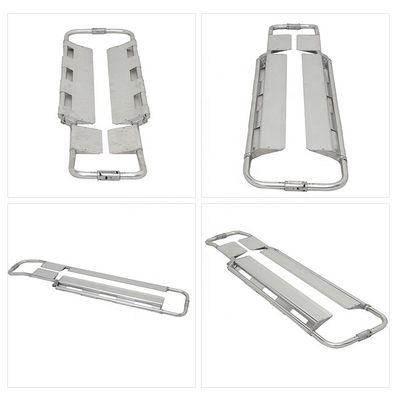 CE Medical Scoop Stretcher Emergency Rescue Aluminum Scoop Stretcher