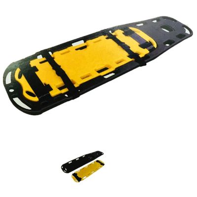 Giallo Arancione PE Spine Board per piscine e soccorso al mare