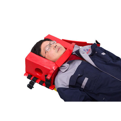 Emergency Rescue Red NBR Head Immobilizer per apparecchiatura resistente a strette