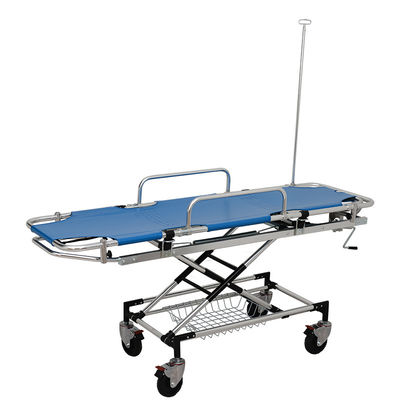 Stretcher di primo soccorso pieghevole per ospedali con durata di conservazione di 1 anno e materiale in alluminio