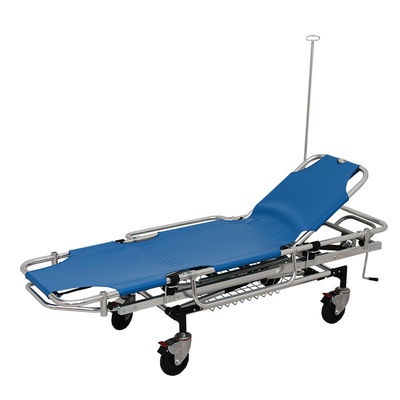 Stretcher di primo soccorso pieghevole per ospedali con durata di conservazione di 1 anno e materiale in alluminio
