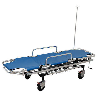 Stretcher di primo soccorso pieghevole per ospedali con durata di conservazione di 1 anno e materiale in alluminio