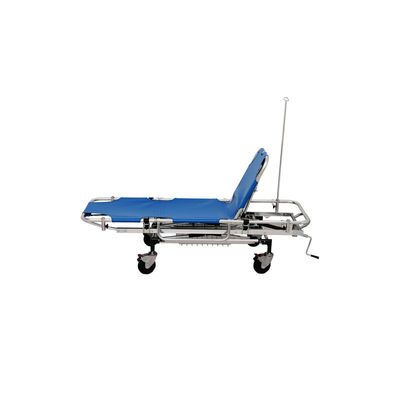Stretcher di primo soccorso pieghevole per ospedali con durata di conservazione di 1 anno e materiale in alluminio