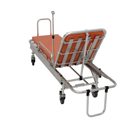 Norma di sicurezza ospedaliera per le roulotte di appendiabiti a carico automatico arancione