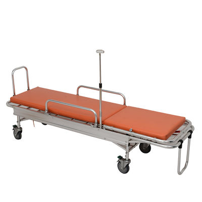 Norma di sicurezza ospedaliera per le roulotte di appendiabiti a carico automatico arancione
