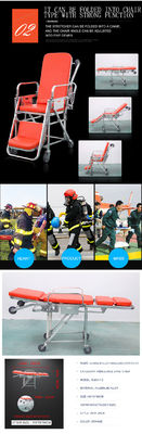 Stretcher per scale personalizzato per l'evacuazione di emergenza in situazioni mediche