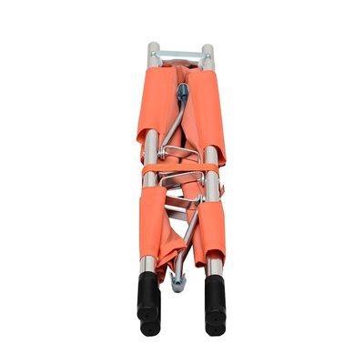 Stretcher di emergenza pieghevole portatile in lega di alluminio perfetto per il trasferimento del paziente