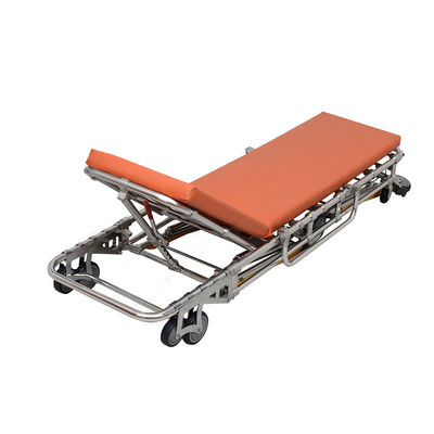 Logo personalizzato Stretcher pieghevole in alluminio Stretcher idraulico arancione