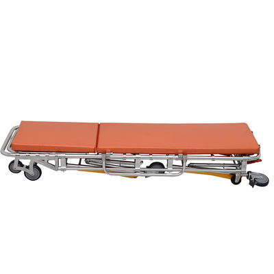 Logo personalizzato Stretcher pieghevole in alluminio Stretcher idraulico arancione