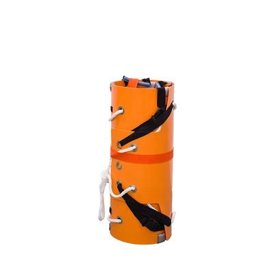 Stretcher di salvataggio pieghevole in plastica composita arancione per dispositivi di primo soccorso 250*84*0,5 cm
